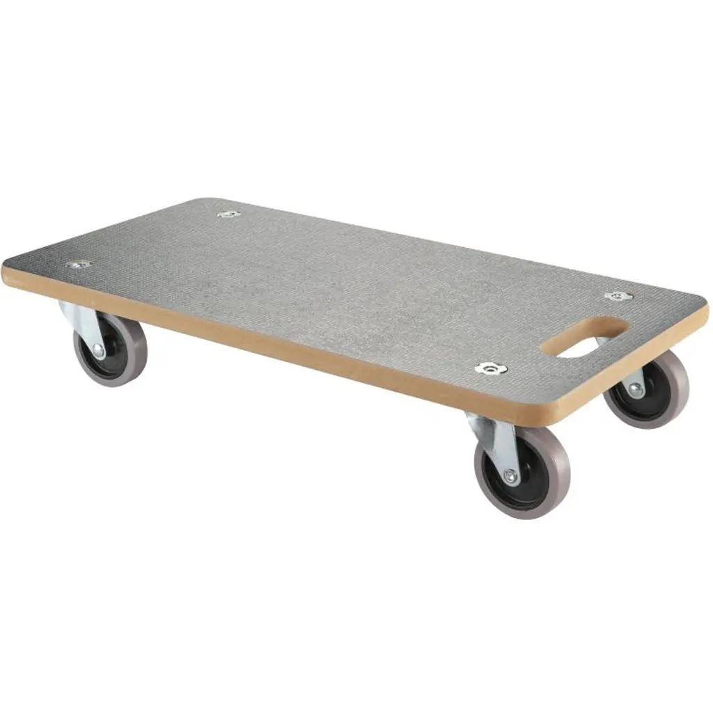 580x290mm Dolly - 75mm rubber castors - 200kg capacity
