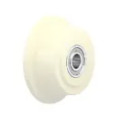 SPKGSPO 100K Wheel series 100mm flanged cast nylon 20mm bore hub length 52mm ball bearings 600kg