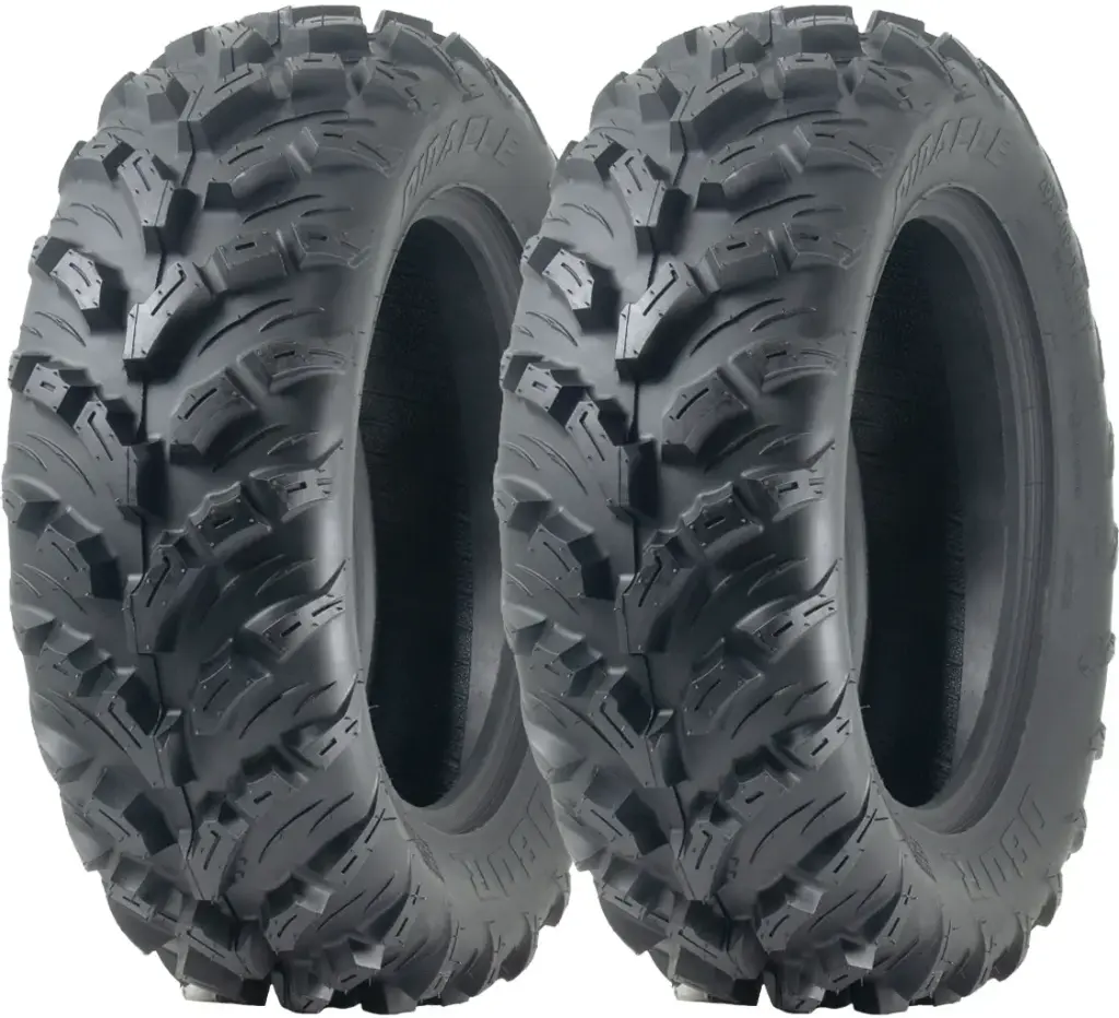 Set of 2 - 26x8.00-14 6ply OBOR Pinacle Tyre TL, 34psi, 230kg