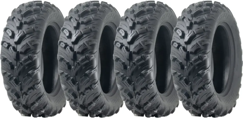 Set of 4 - 26x8.00-14 6ply OBOR Pinacle Tyre TL, 34psi, 230kg