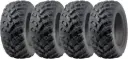Set of 4 - 26x10.00-14 6ply OBOR Pinacle Tyre TL, 32psi, 265kg