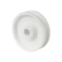 A30.048 Wheel series Rope sheave 48mm nylon 8mm bore hub length 15mm plain bearing 42kg