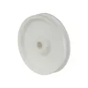 A30.065 Wheel series Rope sheave 65mm nylon 8mm bore hub length 15mm plain bearing 50kg