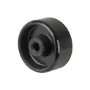 A90.030 Wheel series 30mm black nylon 5mm bore hub length 15mm plain bearing 15kg