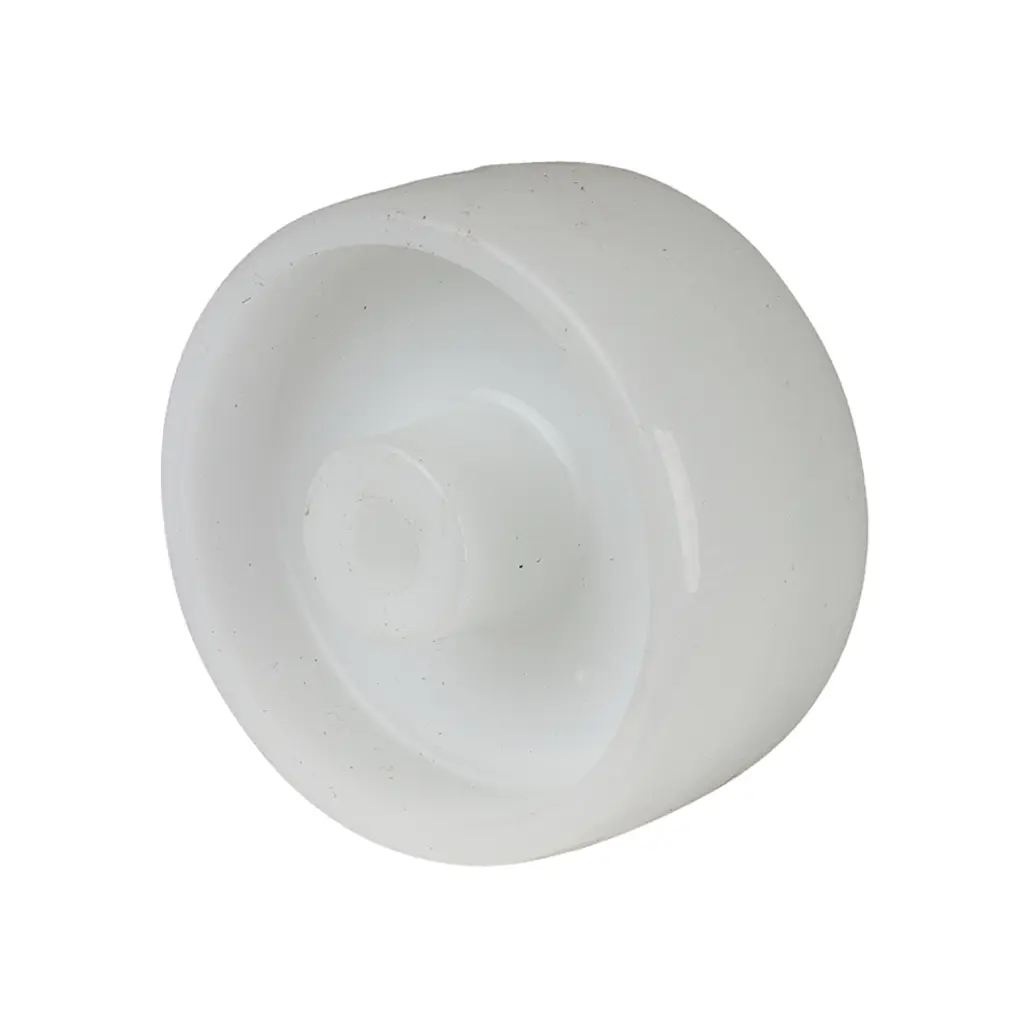 A90.058 Wheel series 58mm polypropylene 8mm bore hub length 33mm plain bearing 100kg