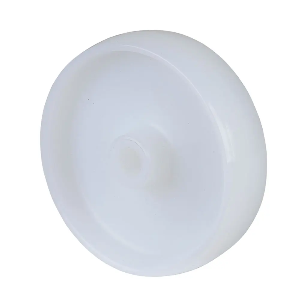 A90.105 Wheel series 100mm nylon 12mm bore hub length 32mm plain bearing 90kg