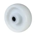 B10.127 Wheel series 125mm nylon 20mm bore hub length 58mm roller bearing 750kg