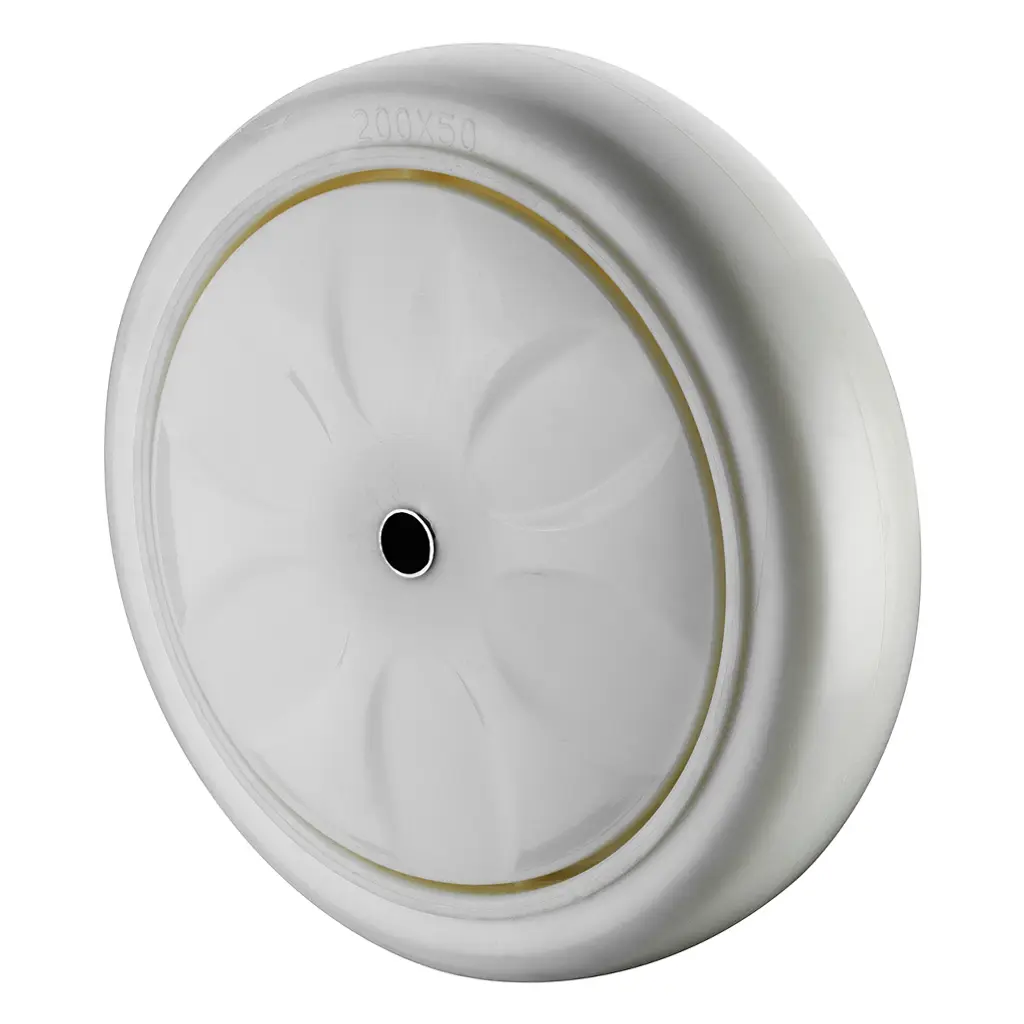 B15.205 Wheel series 200mm polypropylene 12.5mm bore hub length 59mm ball bearing 700kg