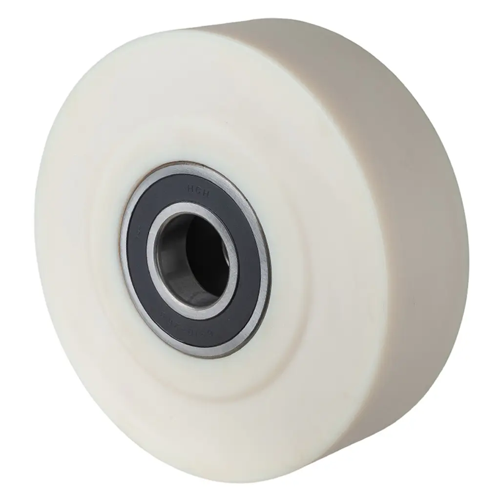 B16.250 Wheel series 250mm cast nylon 50mm bore hub length 85mm ball bearing 6000kg