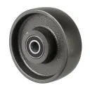 C81.154 Wheel series 150mm cast iron 20mm bore hub length 60mm ball bearings 800kg