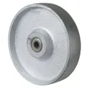 C81.250 Wheel series 250mm cast iron 20mm bore hub length 60mm ball bearings 1400kg