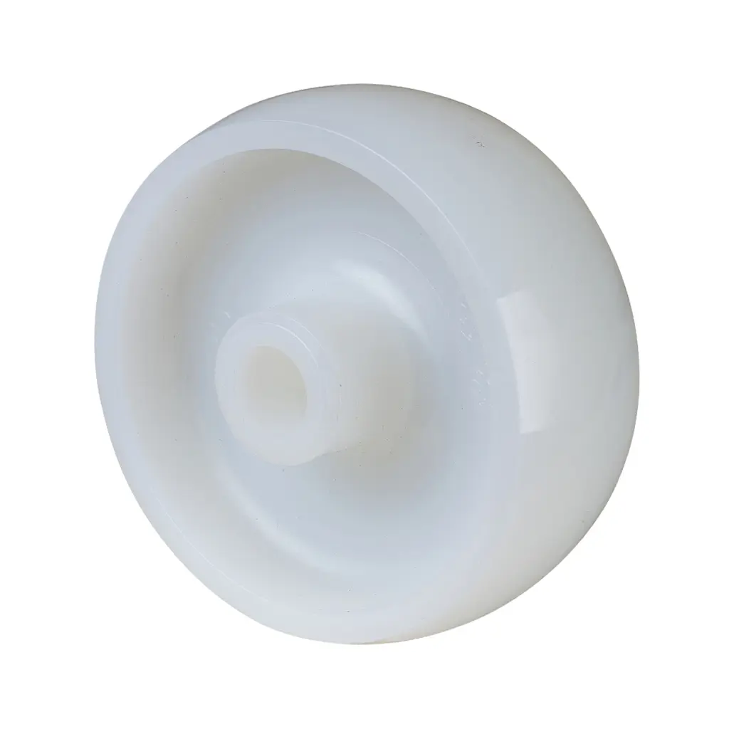 A90.082 Wheel series 80mm nylon 12mm bore hub length 40mm plain bearing 150kg