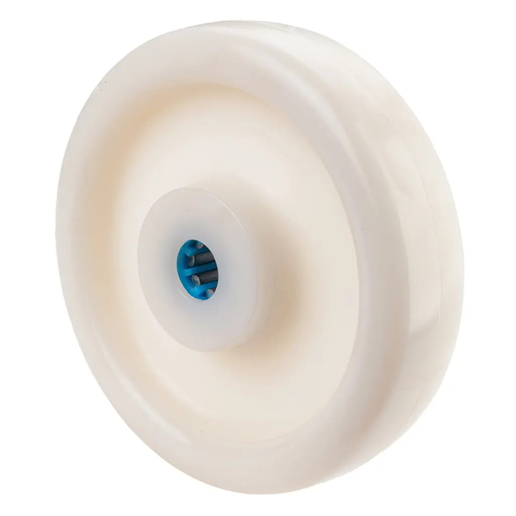 B14.201 Wheel series 200mm nylon 20mm bore hub length 60mm stainless steel roller bearing 1000kg