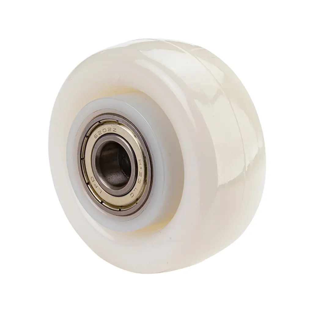 B15.081 Wheel series 80mm nylon 15mm bore hub length 40mm ball bearing 200kg