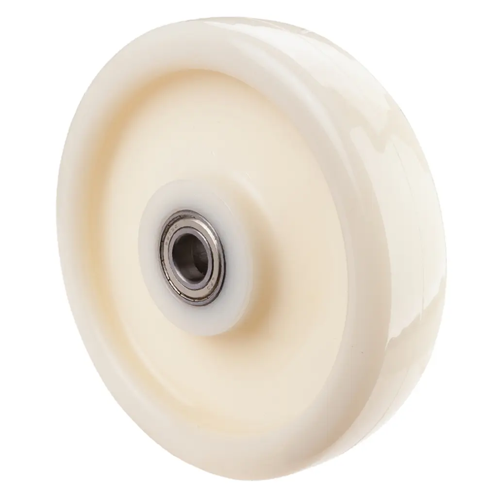 B15.256 Wheel series 250mm nylon 25mm bore hub length 60mm ball bearing 1700kg