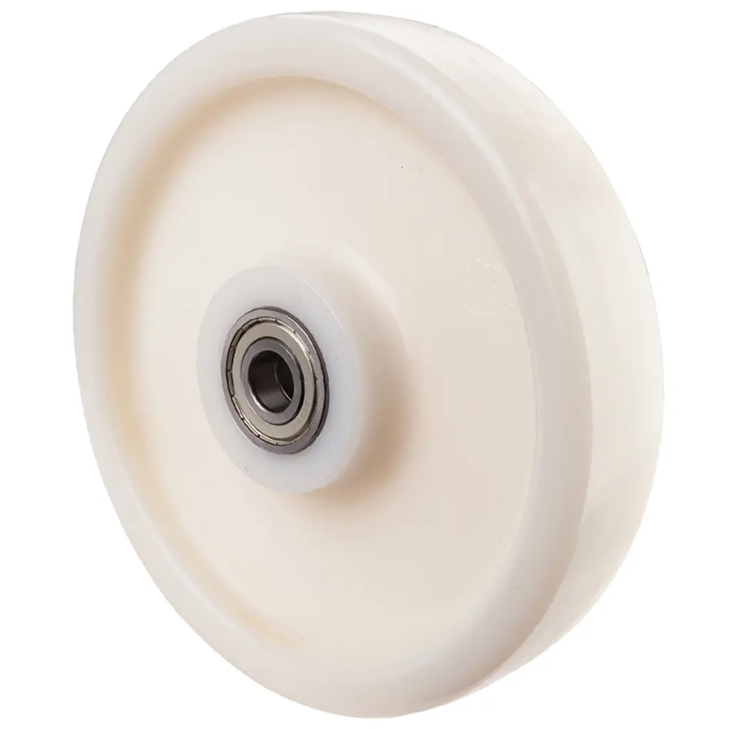 B15.302 Wheel series 300mm nylon 25mm bore hub length 75mm ball bearing 2000kg