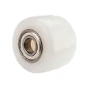 82x60mm pallet roller nylon with 6204RS bearings, bore 20mm, hub length 60mm 650kg