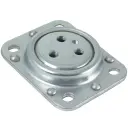 D80.115 Swivel plate 105x80mm 500kg