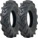 Set of 2 - 4.80/4.00-8 4pr Journey H8022 open centre tyre TT