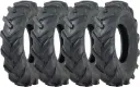 Set of 4 - 4.80/4.00-8 4pr Journey H8022 open centre tyre TT