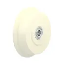 SPKGSPO 150K Wheel series 150mm flanged cast nylon 20mm bore hub length 52mm ball bearings 900kg