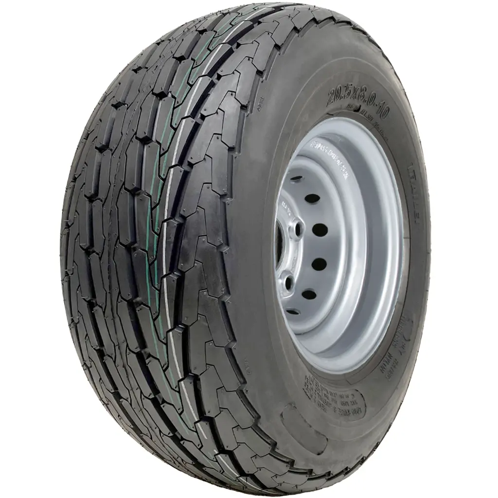 20.5x8.00-10 10ply Journey P815 on 5/112 rim