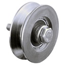 140mm V Groove wheel 2 ball bearing