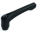 M12 Female Die cast Zinc clamping handle 