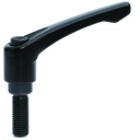M12x50 Die cast Zinc clamping handle 