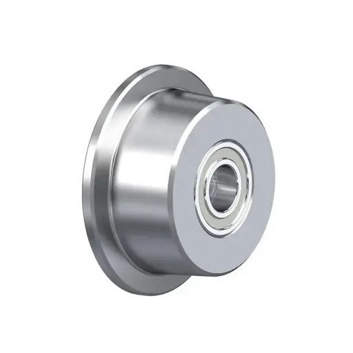 SPKVS 50K Wheel series 50mm flanged solid steel 15mm bore hub length 40mm ball bearings 500kg