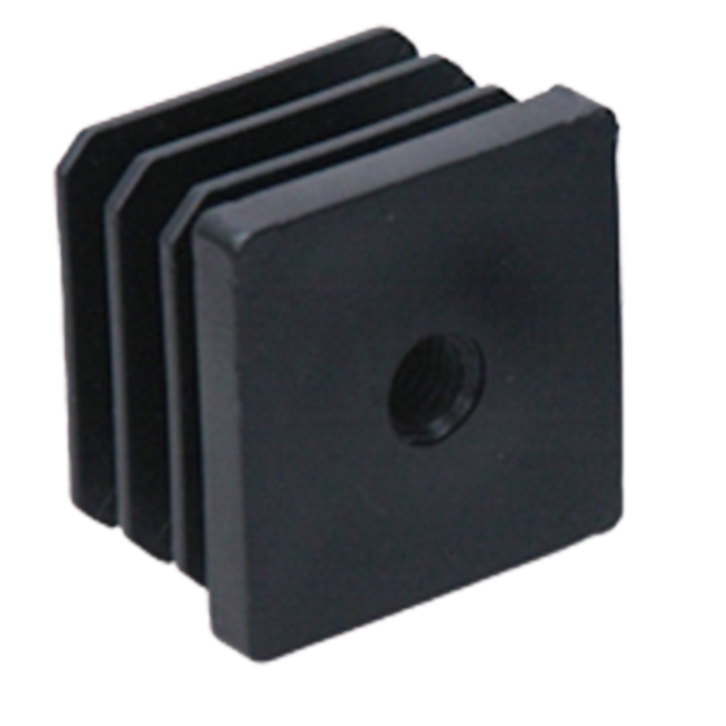Plastic square threaded insert 25x25 M10 QAF (1.5mm)