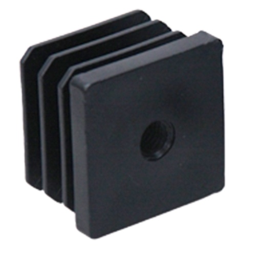 Plastic square threaded insert 40x40 M10 G.R. (1.5mm)