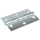 75x63mm heavy duty hinge zinc plated