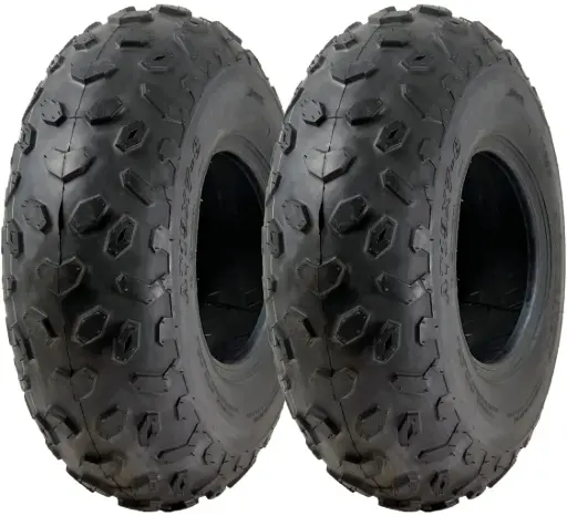 Set of 2 - 19x7.00-8 4pr Wanda P330 ATV tyre TL