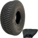 Set of 1 - 4.10/3.50-4 4ply Wanda P332 Grass tyre TL & 4.10/3.50-4 / 4.00-4 / 11x4.00-4 TR87 Tube