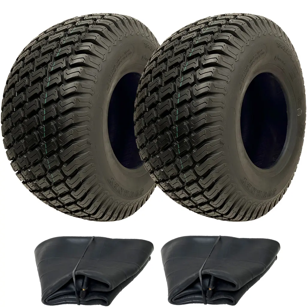 Set of 2 - 18x8.50-8 4pr Wanda P332 grass tyre TL & 18x8.50/9.50-8 TR13 Tube
