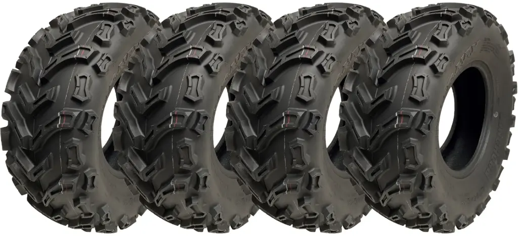 Set of 4 - 24x9.00-11 6pr Wanda Longhorn P3128 ATV tyre TL