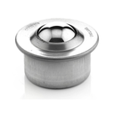 Ball Transfer Unit Euro Series, Push Fit 45mm Fixing, Stainless Steel Load Ball Diameter 30mm