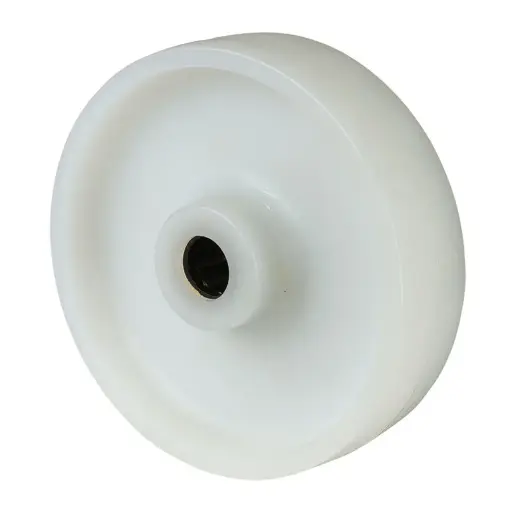 B10.153 Wheel series 150mm nylon 20mm bore hub length 50mm roller bearing 400kg