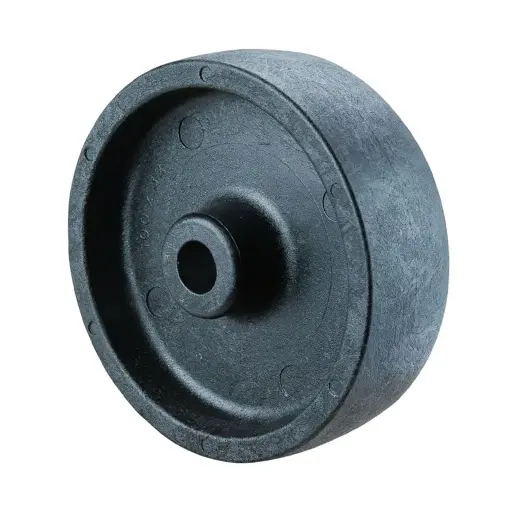 B22.100 Wheel series 100mm heat resistant thermoplastic (-40°C - +280°C) 12mm bore hub length 40mm plain bearing 300kg