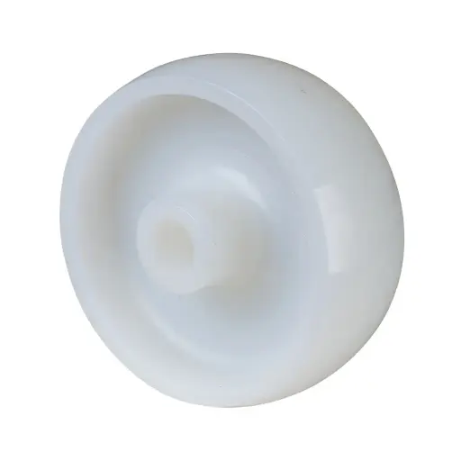 A90.082 Wheel series 80mm nylon 12mm bore hub length 40mm plain bearing 150kg